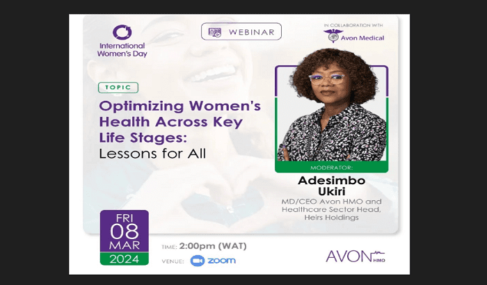 Nigerian Observer (March 2024): IWD: Avon HMO addresses health challenges in different stages of a woman’s life